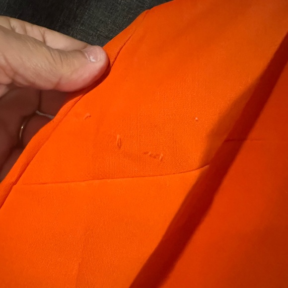 Victoria Beckham for Target 2X Orange/White with Scalloped detail good condition - Picture 5 of 5